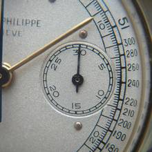 Thumbnail von Patek Philippe Chronograph Ref./Cal. 130 Gold 18k/750 from 1950
