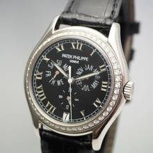 Thumbnail von Patek Philippe Annual Calendar WhiteGold 18k/750 Ref. 5035 Diamond-set Box+docs