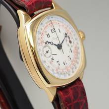 Thumbnail von Longines vintage Chronograph 13.33 / 1935 Gold 18k/750 Serviced+ Archiv-Extract ULTRA RARE