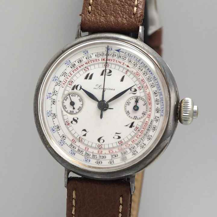  Longines Monopusher Chronograph Vintage Grands Prix 1926 Cal.13.33 very rare 