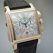 Thumbnail von Franck Muller Conquistador Cortez Chronograph Ref.: 10000 H CC Rosegold 18k/750 Box + Papiere