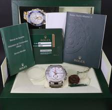 Thumbnail von Rolex Yacht-Master II Whitegold LC 100 - ROLEX SERVICE AUS 09/2023