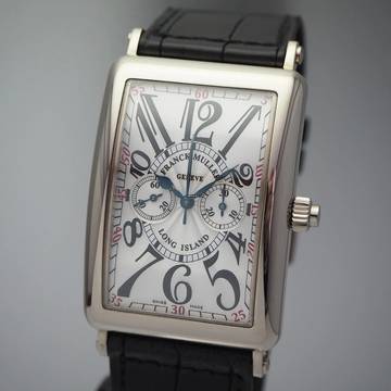  Franck Muller Long Island Chronograph Monopulsante Ref.: 1100MP WG 18k/750 Box + Papiere 