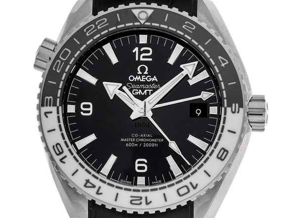  Omega Seamaster Planet Ocean GMT 600M Ref.215.33.44.22.01.001 Full Set Ungetragen 
