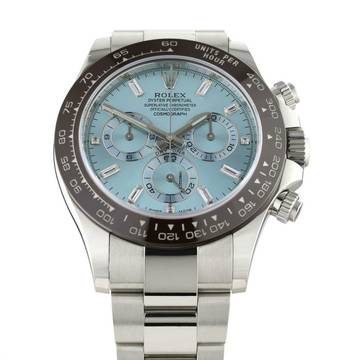 Rolex Daytona Ice Blue Baguette Dial </h1> 