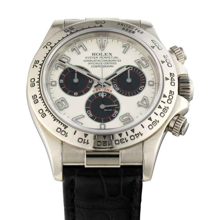  Rolex Daytona Panda Whitegold Ref.116519 </h1> 
