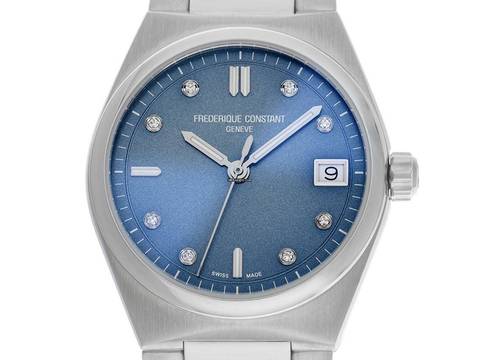  Frederique Constant Highlife Ladies Diamanten Ref.FC-240LND2NH26B Full Set Neu 
