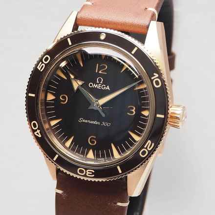  Omega Seamaster 300 9K Bronze Gold 23492412110001 Box+Papiere NEU </h1> 