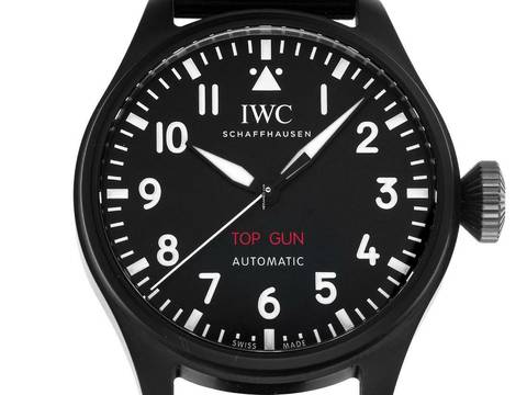  IWC Große Fliegeruhr Top Gun Big Pilot´s Watch 43 Top Gun Ref.IW329801 2024 Full Set Ungetragen 