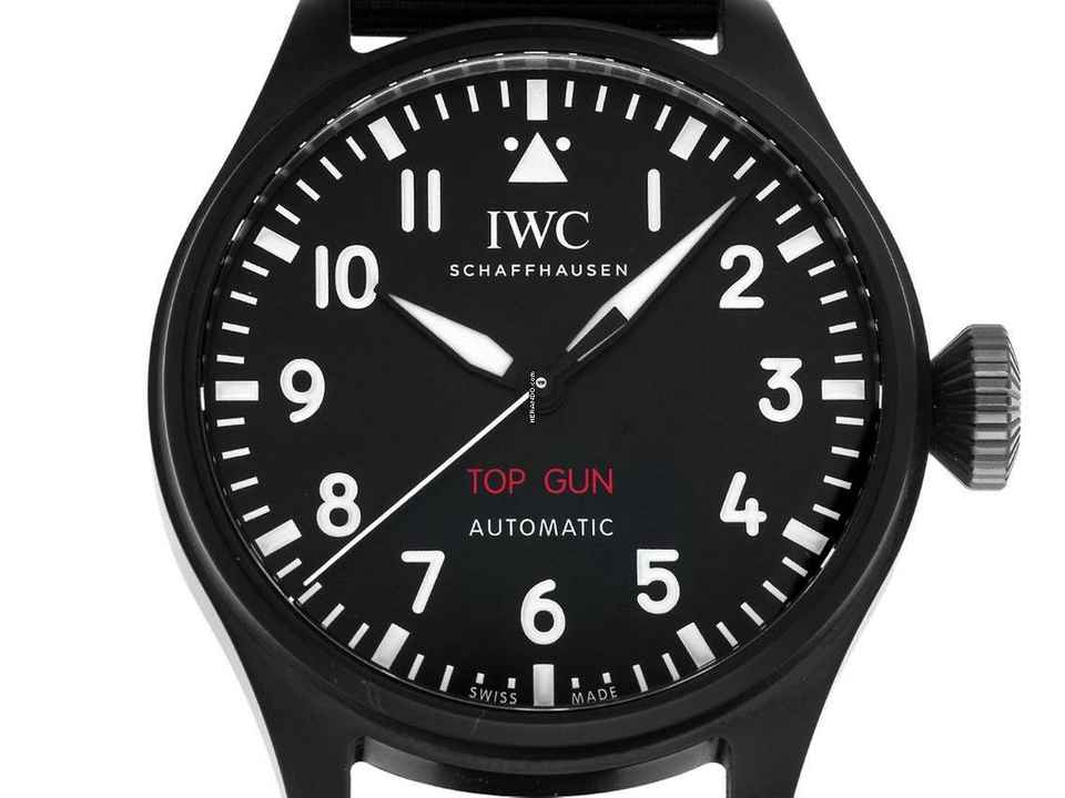  IWC Große Fliegeruhr Top Gun Big Pilot´s Watch 43 Top Gun Ref.IW329801 2024 Full Set Ungetragen 