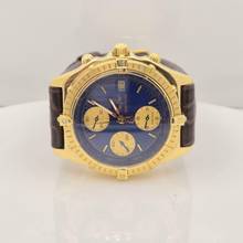 Thumbnail von Breitling Chronomat Yellow Gold Blue Dial 39mm Automático Completo