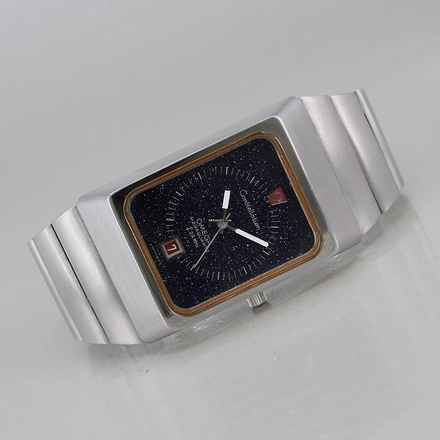  Omega Constellation Quartz Megaquartz Aventurine neues Uhrwerk </h1> 