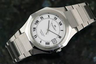 Thumbnail von IWC Yacht Club rare Jumbo Yacht Club II | 3012 | white dial | Gerald Genta | Steel </h1>