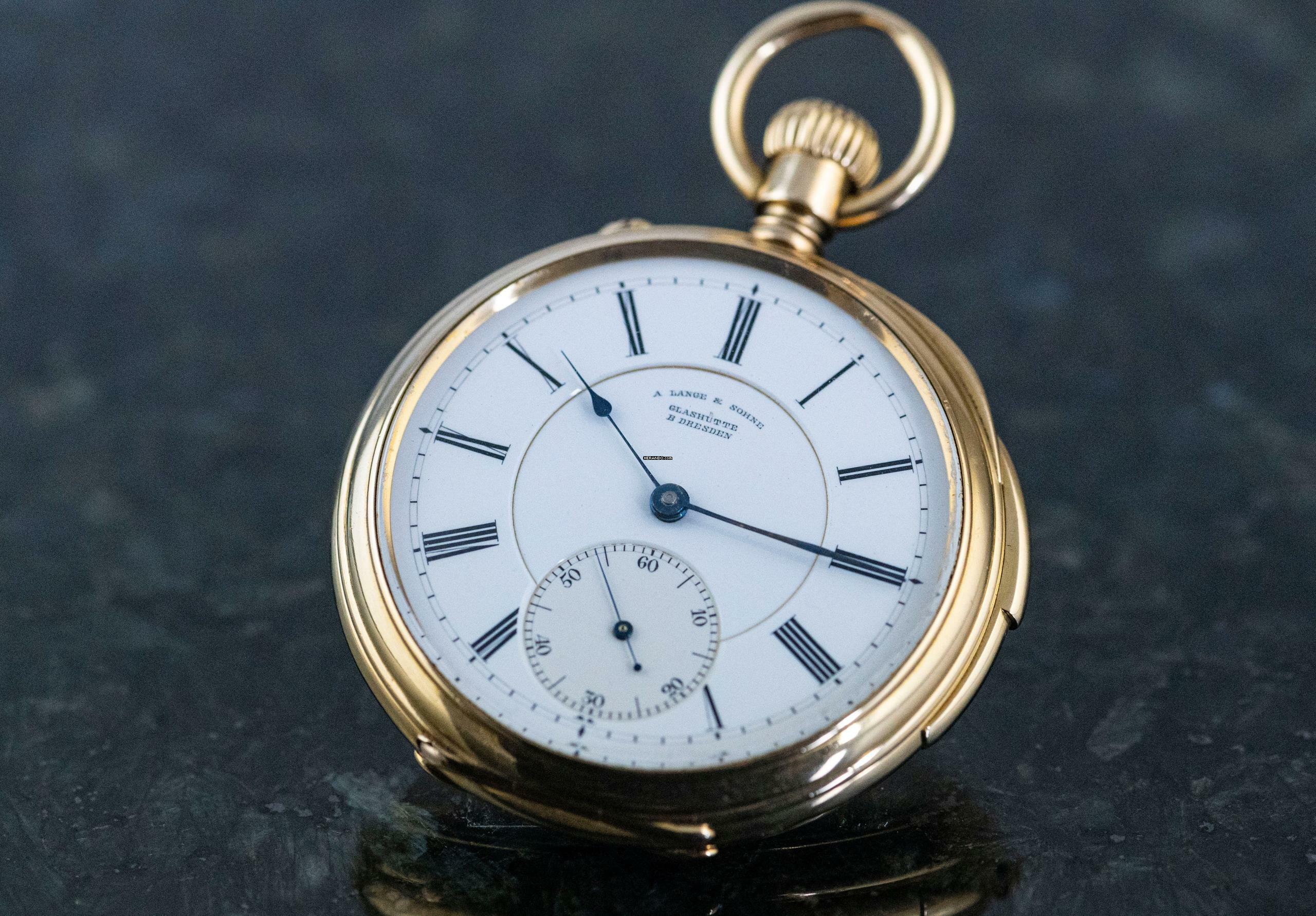 A. Lange & Söhne antique Pocket Watch | Quarter Repeater | 18k yellow gold | caliber 43 </h1>
