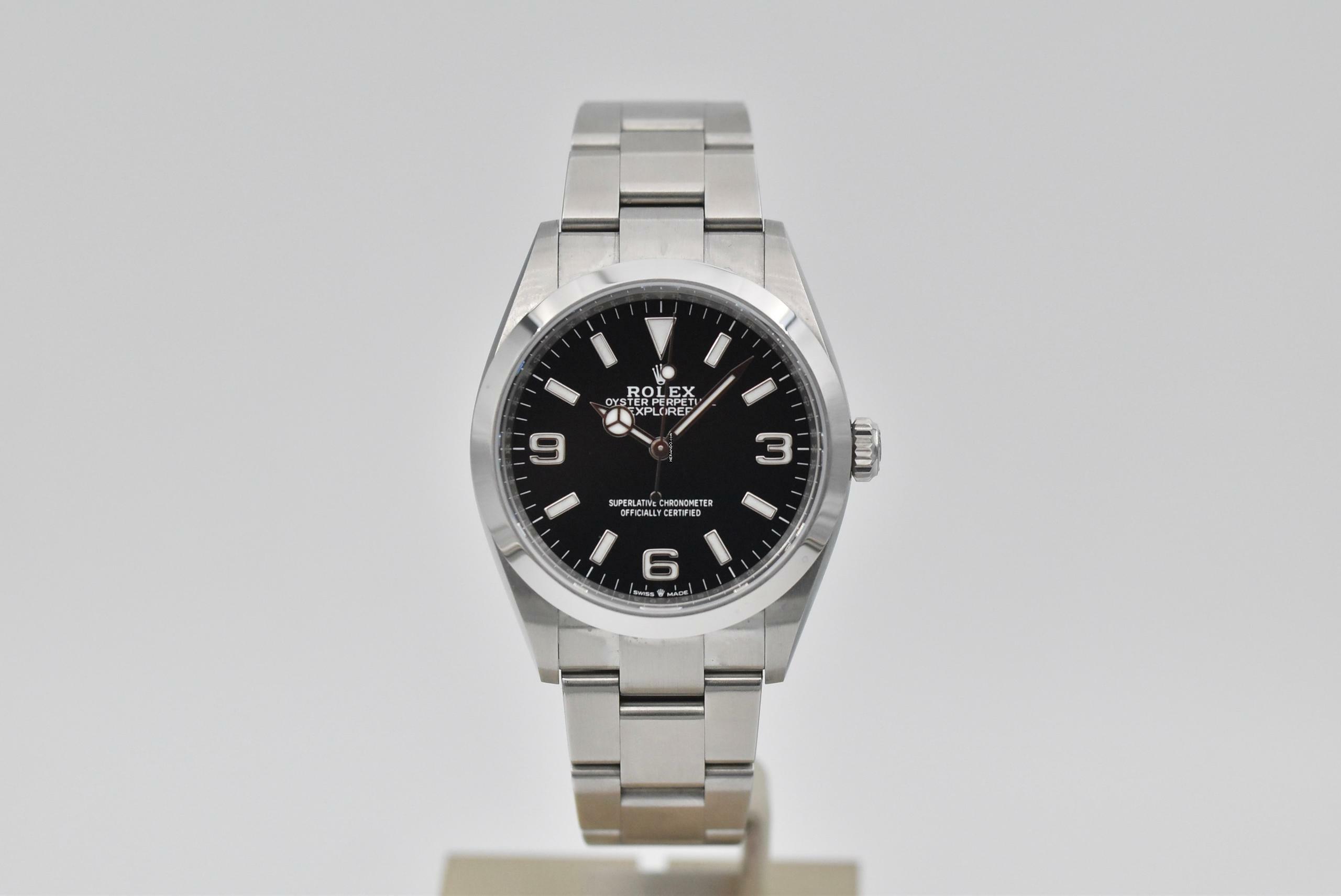 Rolex Explorer 36 124270 - Full Set 2022 </h1>