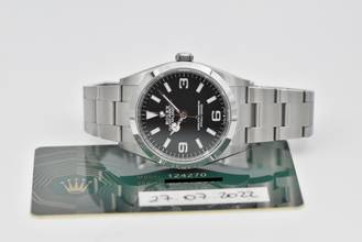 Thumbnail von Rolex Explorer 36 124270 - Full Set 2022 </h1>