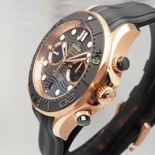 Thumbnail von Omega Seamaster Diver 300 M Chronograph 300M 44 mm 18k Gold B&P NEW Neu/ungetragen