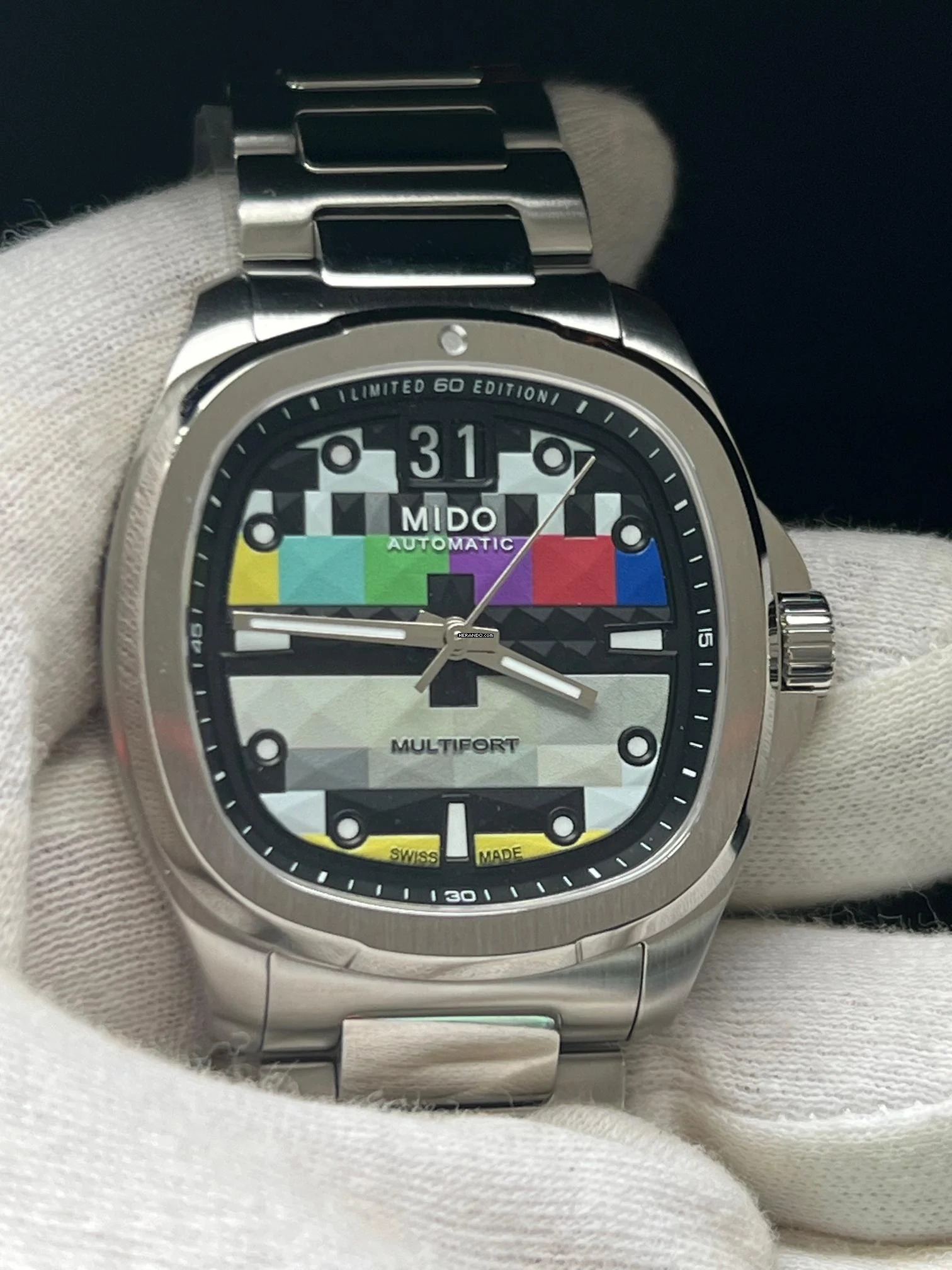  Mido Multifort M049.526.11.081.01 Multifort Tv Big Date Limited Edition NEW 999 Pieces Sofort 