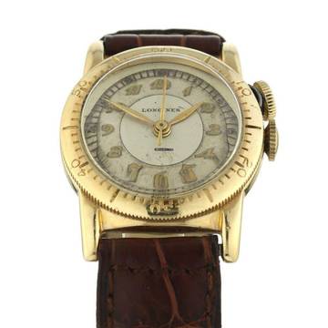  Longines Weems Military Navigation Watch solid gold </h1> 