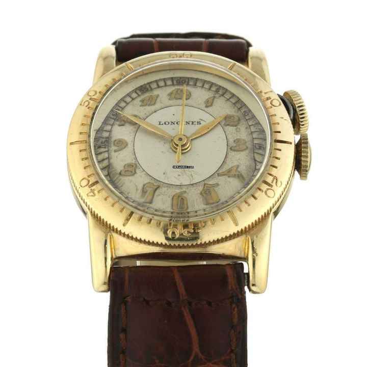  Longines Weems Military Navigation Watch solid gold </h1> 