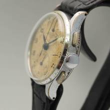 Thumbnail von Heuer Chronograph Vintage 1946 Valjoux 77 Schaltrad Chronograph RARE </h1>