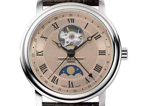  Frederique Constant Classic Heart Beat Mondphase Ref.FC-335MCSALB4P26 2024 Full Set Neu 