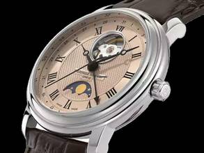 Thumbnail von Frederique Constant Classic Heart Beat Mondphase Ref.FC-335MCSALB4P26 2024 Full Set Neu