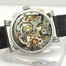 Thumbnail von Dogma Chronograph Vintage um 1940 Schaltrad Chronograph RARE LUGS