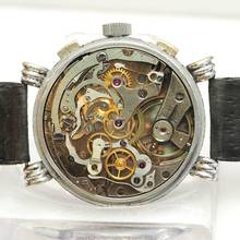Thumbnail von Dogma Chronograph Vintage um 1940 Schaltrad Chronograph RARE LUGS