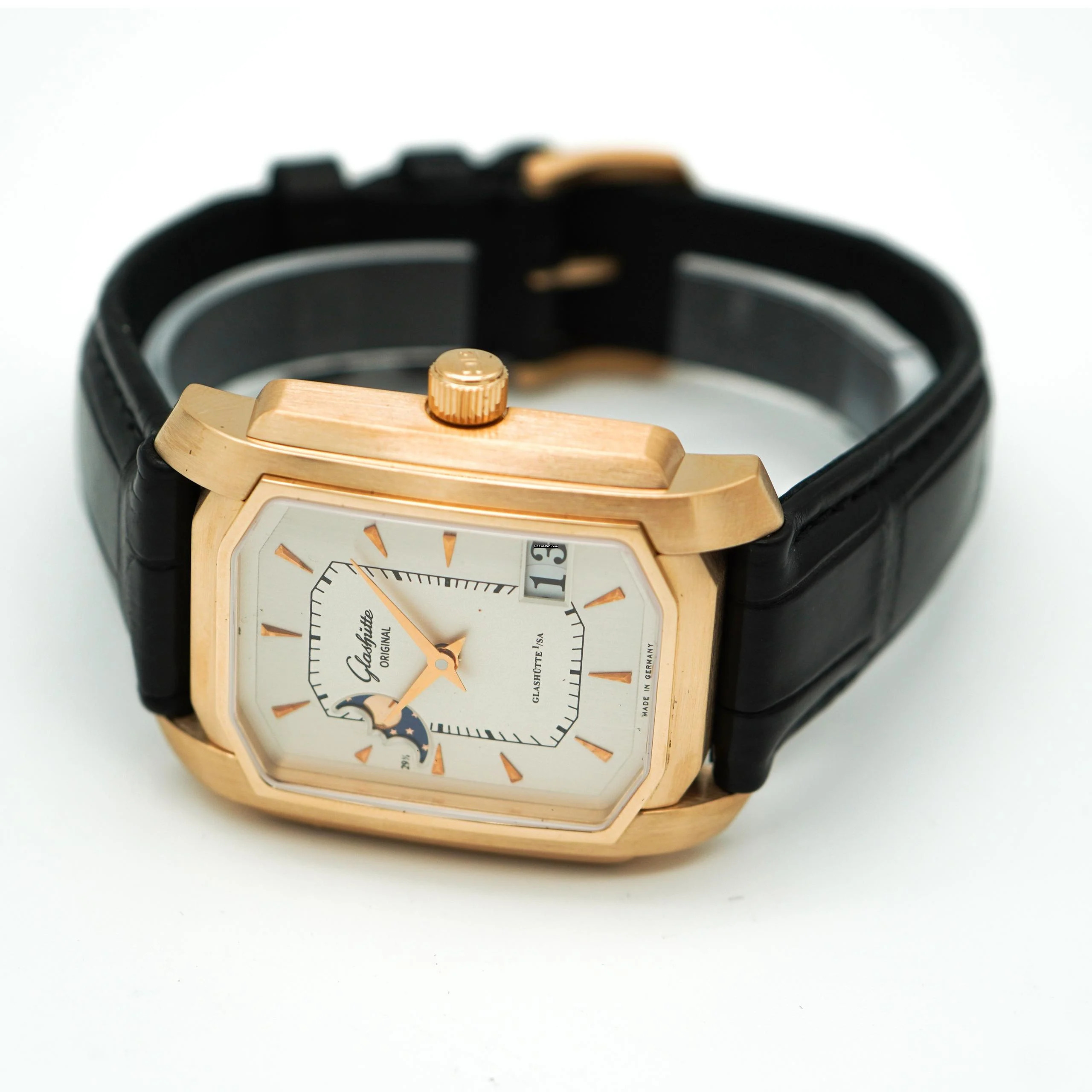 Glashütte Original Senator Karrée Panoramadatum Mondphase </h1>