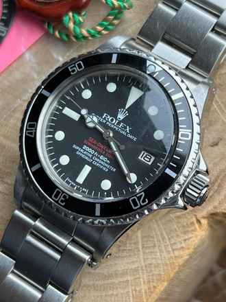  Rolex Sea-Dweller 1665 Sea-Dweller DRSD Lemrich DialBox & Service Dokumente-1976  