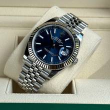 Thumbnail von Rolex Datejust 41 126334 Eu 2024 ungetragen unworn blau blue </h1>