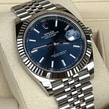  Rolex Datejust 41 126334 Eu 2024 ungetragen unworn blau blue </h1> 