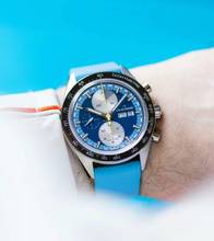 Thumbnail von Louis Erard 2300 SPORT CHRONOGRAPH IN BLUE RAINBOW BLACK OR Khaki