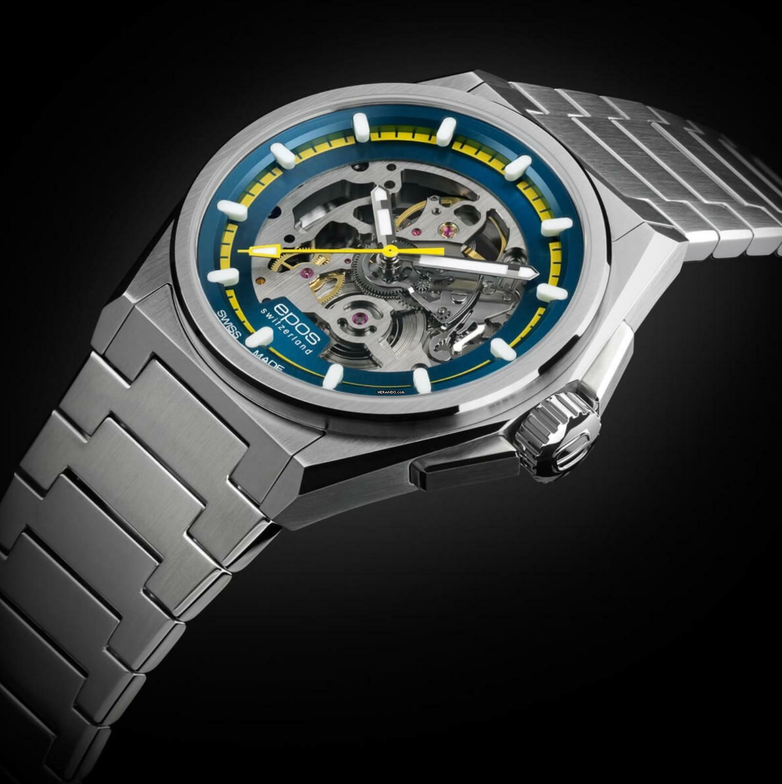 Epos Sport 3505 SK different colors and straps Rubber or steel