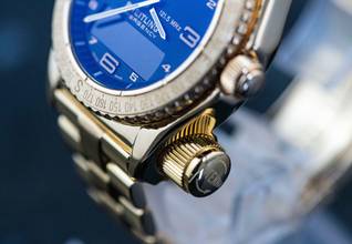 Thumbnail von Breitling Emergency K56121.1 | Yellowgold | Collectors Full Set