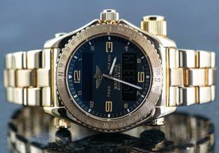 Thumbnail von Breitling Emergency K56121.1 | Yellowgold | Collectors Full Set