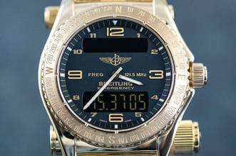 Thumbnail von Breitling Emergency K56121.1 | Yellowgold | Collectors Full Set