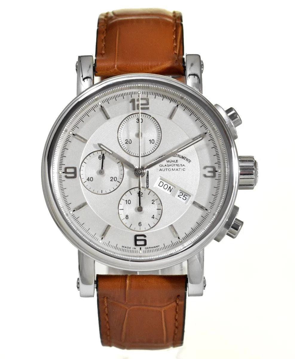 Mühle Glashütte Teutonia Chronograph Limited Edition (500) Robert Mühle I Ref. M1-10-15-5-LB