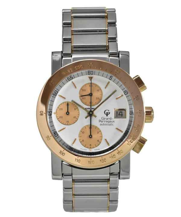  Girard Perregaux GP 7000 Automatik GP Chronograph Stahl-Rotgold Ref. 7000 </h1> 