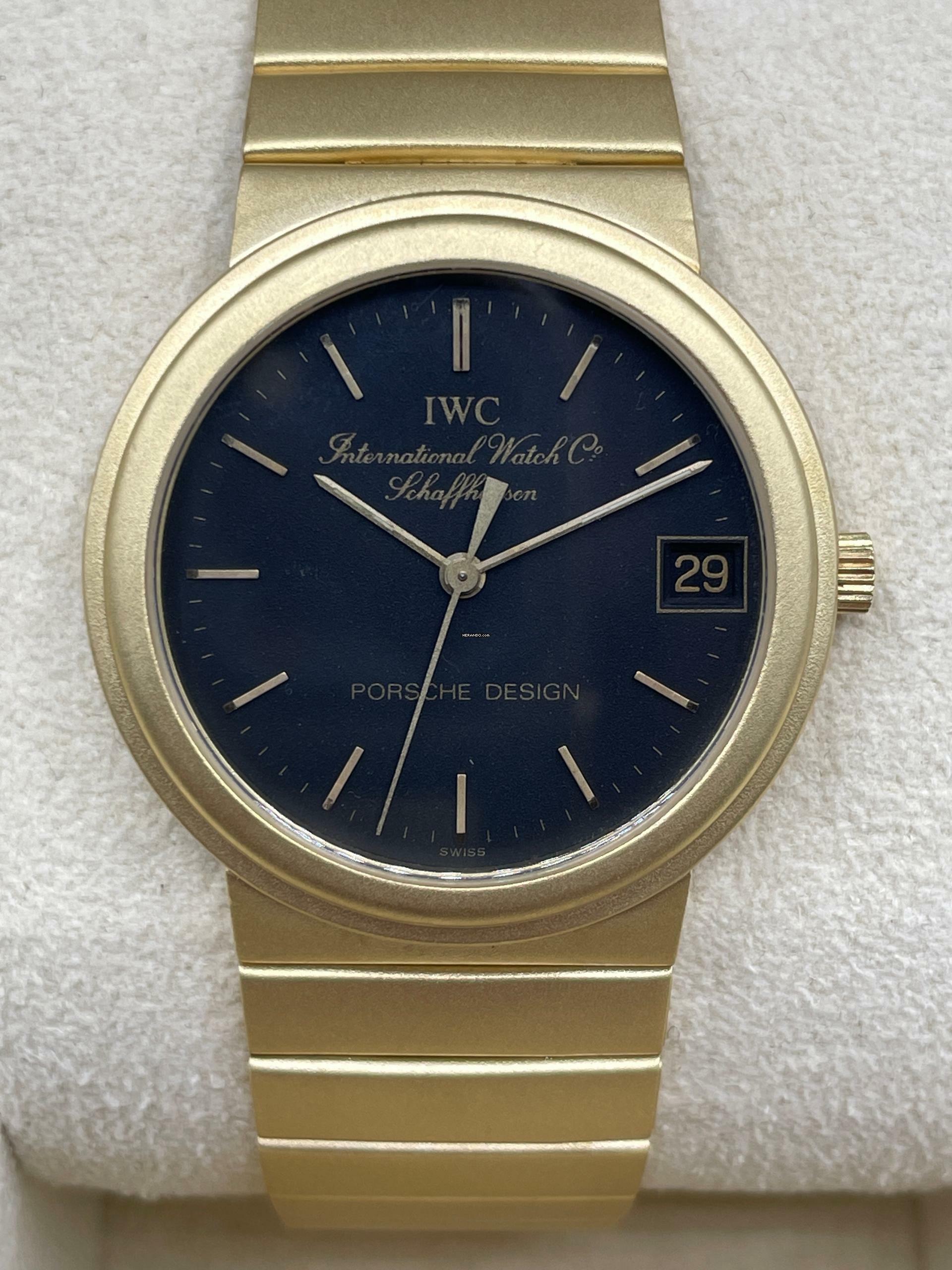  IWC Porsche Design Yellowgold 18Kt. in Top Condition </h1> 