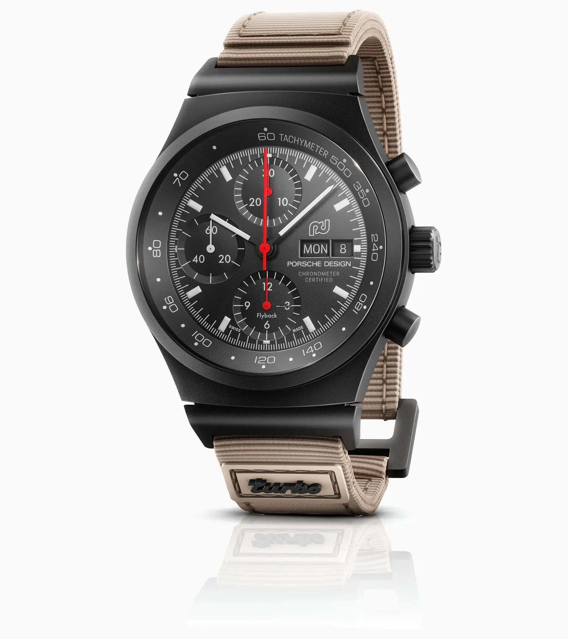  Porsche Design Chronograph 1 - 50 Jahre 911 Turbo Edition 