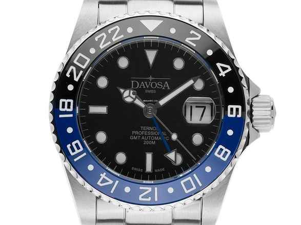  Davosa Ternos Professional TT GMT Diver Ref.161.571.45 Full Set Neu 