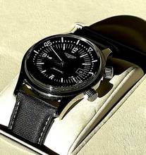 Thumbnail von Longines Legend Diver L 3.674.4500 Longines Legend Diver mit Box,Papieren und Buch, vor 2017 </h1>