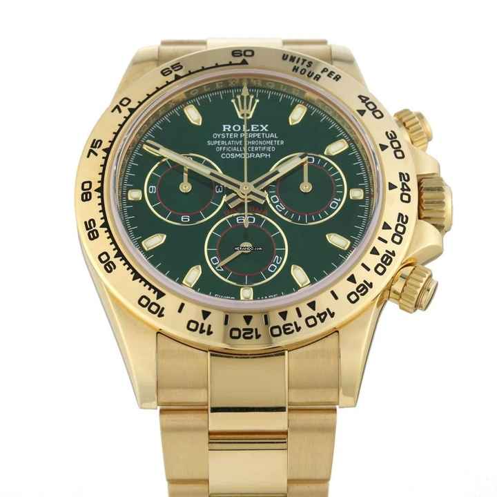  Rolex Daytona Green Dial Ref.116508 