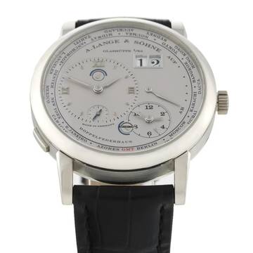  A. Lange & Söhne Lange 1 Time Zone Silver Dial Platin Ref.116.039 
