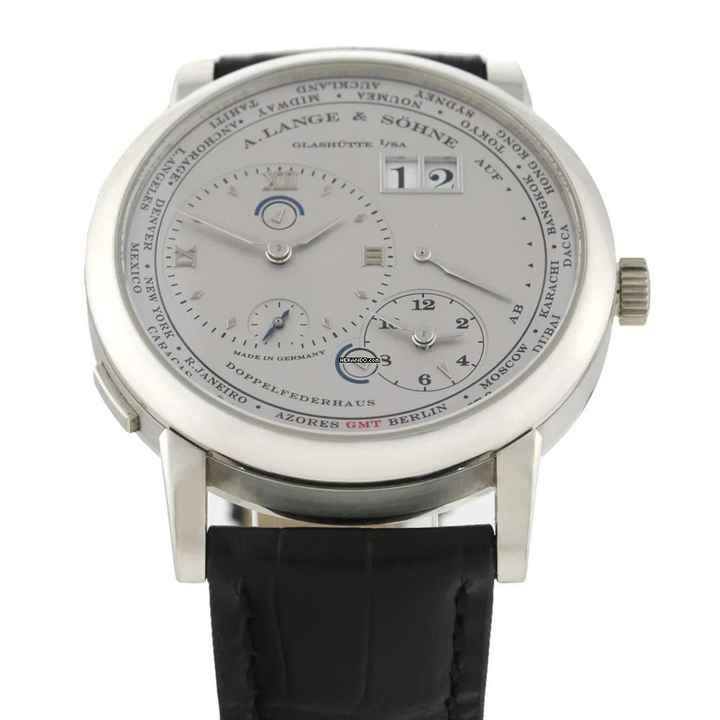  A. Lange & Söhne Lange 1 Time Zone Silver Dial Platin Ref.116.039 