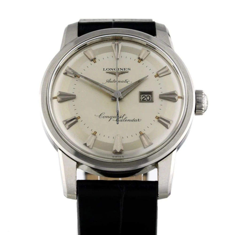  Longines Conquest Calendar 1950ties unpolished  