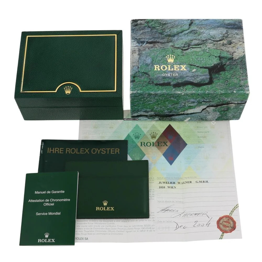 Thumbnail von Rolex Submariner Date Kermit Flat 4 Ref.16610LV Fullset