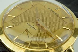 Thumbnail von Movado Automatic 18K 0,750 Gold Hammer Automatik
